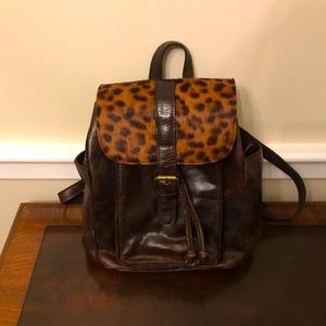 Patricia Nash Aberdeen Leopard backpack